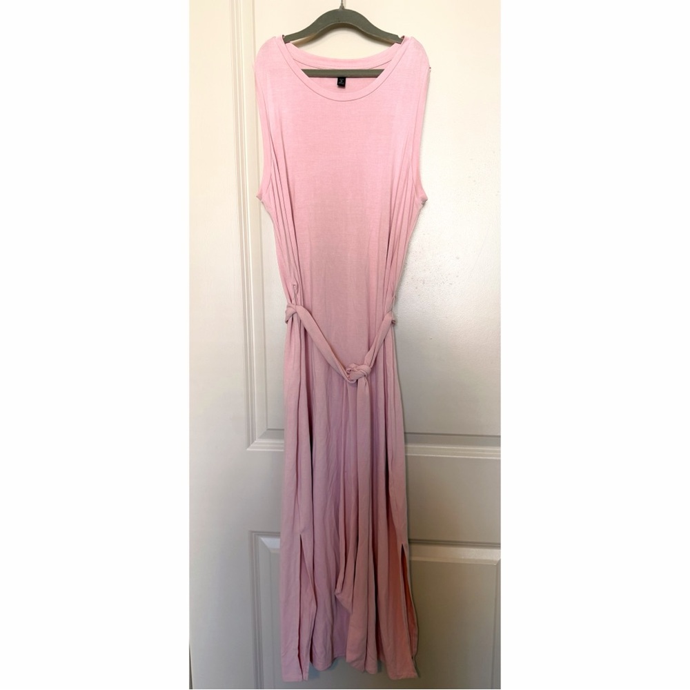 Banana Republic Soft Pink Maxi Dress Size SP